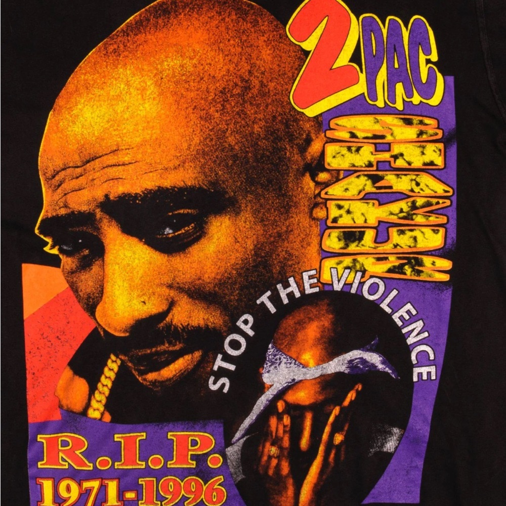 Rare Vintage Bootleg 2PAC TEE SHIRT 1990's SIZE XL- Y2K  All eyes on me, Tupac